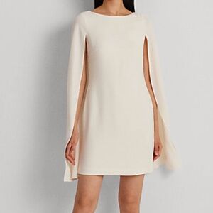 Lauren Ralph Lauren Cape Overlay Women's Ivory
